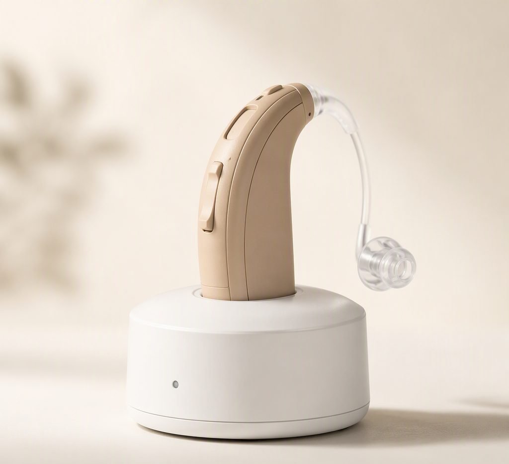 森の音 S1 充電式耳かけ型補聴器